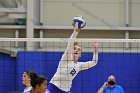 Volleyball vs Babson  Wheaton Women's Volleyball vs Babson College. - Photo by Keith Nordstrom : Wheaton, Volleyball, VB